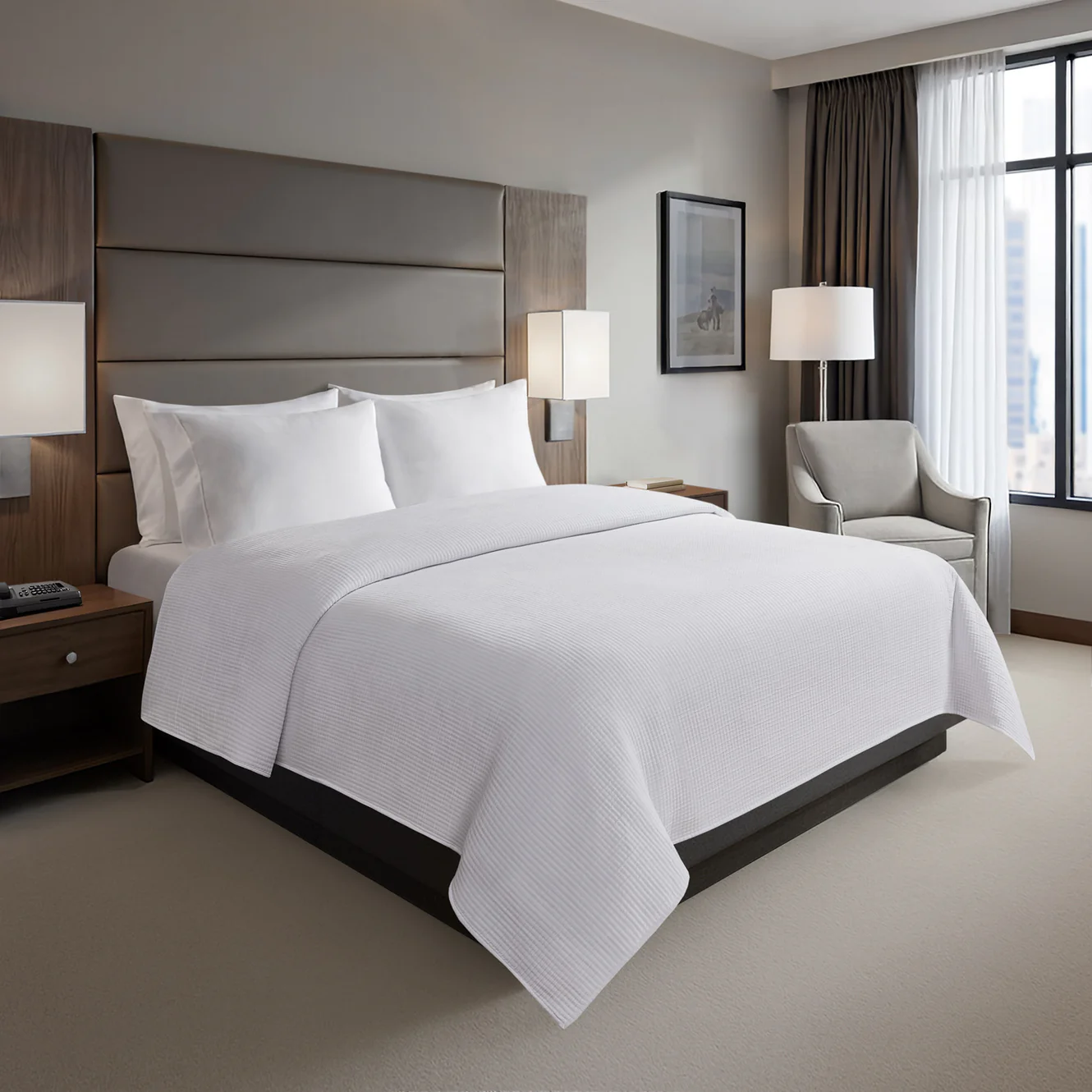 antimicrobial linens for short-term rentals
